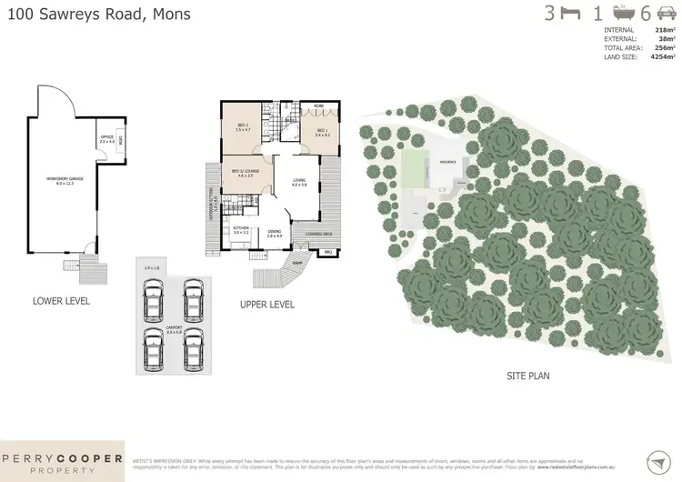 Floorplan of Homely house listing, 100 Sawreys Road, Mons QLD 4556