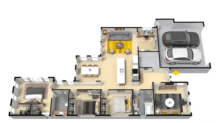 Floorplan of Homely house listing, 10 Burns Parade, Kallangur QLD 4503