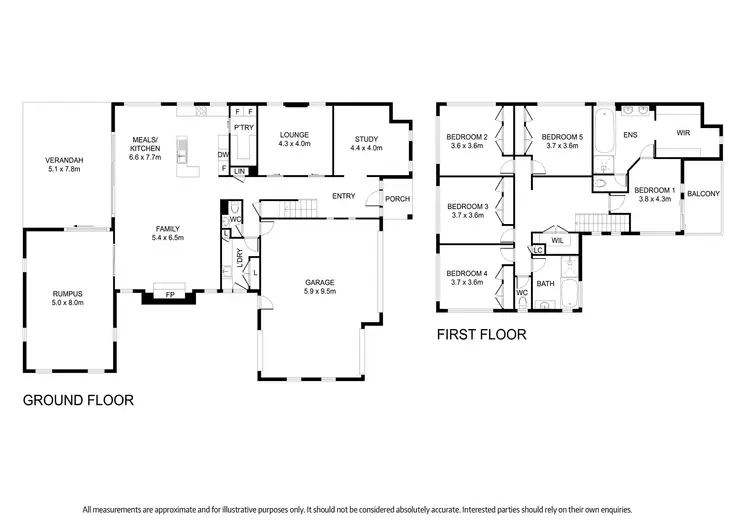 Floorplan of Homely house listing, 7 Grange Rise, Craigieburn VIC 3064