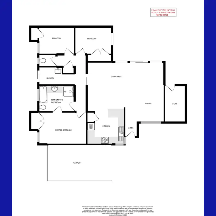 Floorplan of Homely villa listing, 34 Doust Street, Cannington WA 6107