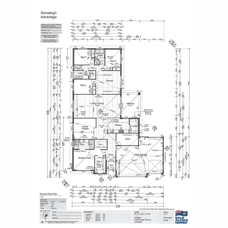 Floorplan of Homely house listing, 14 Haga Parkway, Landsdale WA 6065