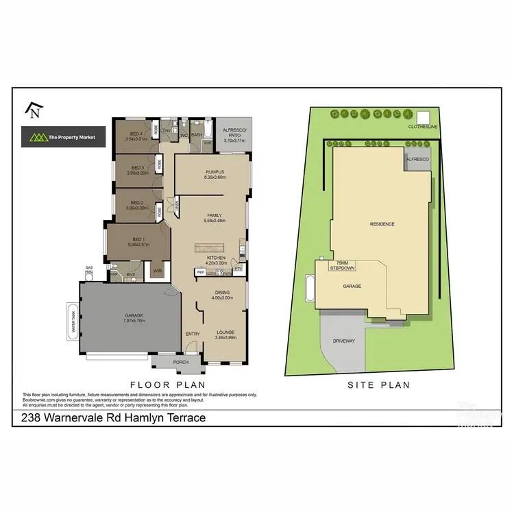 Floorplan of Homely house listing, 238 Warnervale Road, Hamlyn Terrace NSW 2259