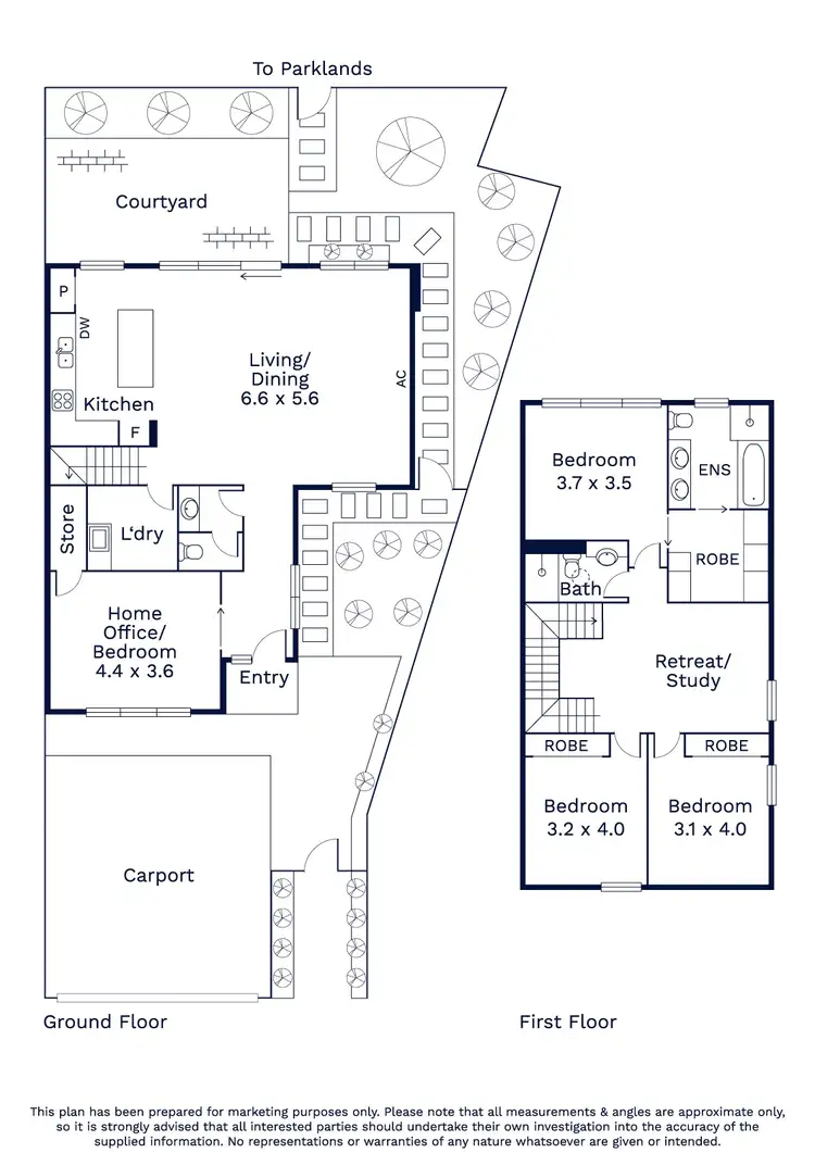 Floorplan of Homely townhouse listing, 10 Ironbark Lane, Maidstone VIC 3012