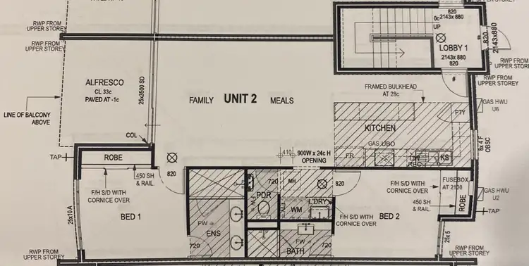 Floorplan of Homely apartment listing, 2/67 McDonald Street, Osborne Park WA 6017