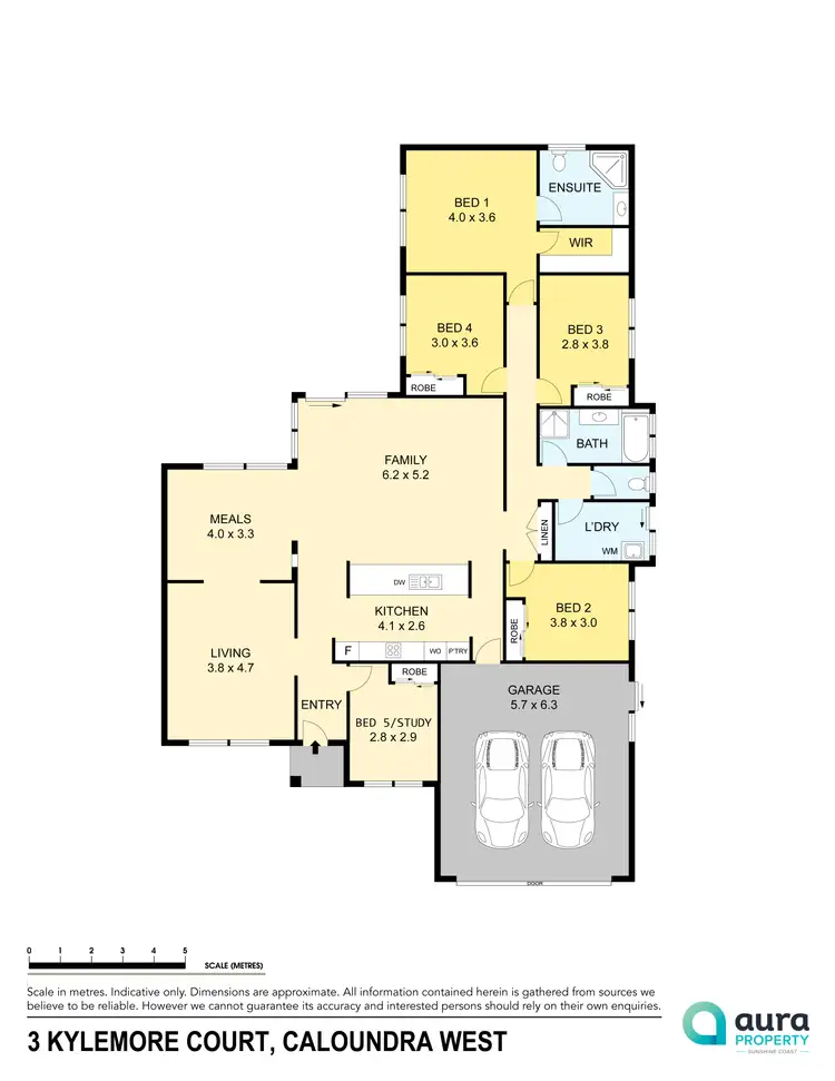Floorplan of Homely house listing, 3 Kylemore Court, Caloundra West QLD 4551