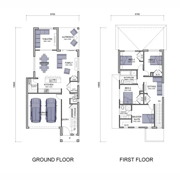 Floorplan of Homely house listing, Lot 203 48 Kelly Street, Austral NSW 2179