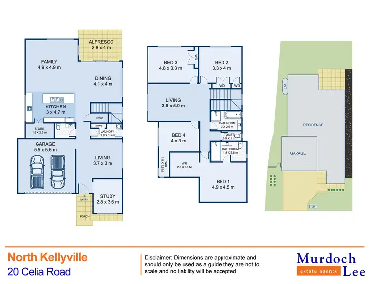 Floorplan of Homely house listing, 20 Celia Road, North Kellyville NSW 2155