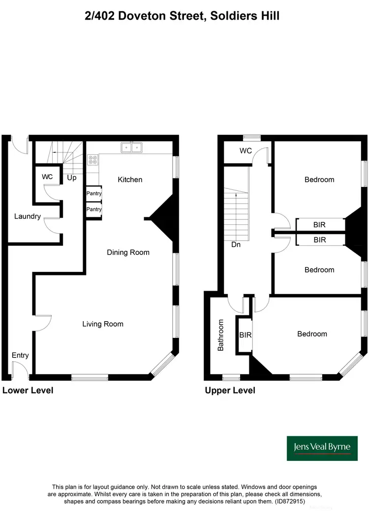 Floorplan of Homely townhouse listing, 2/402 Doveton Street North, Soldiers Hill VIC 3350