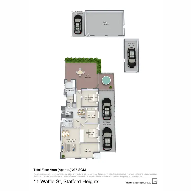 Floorplan of Homely house listing, 11 Wattle Street, Stafford Heights QLD 4053