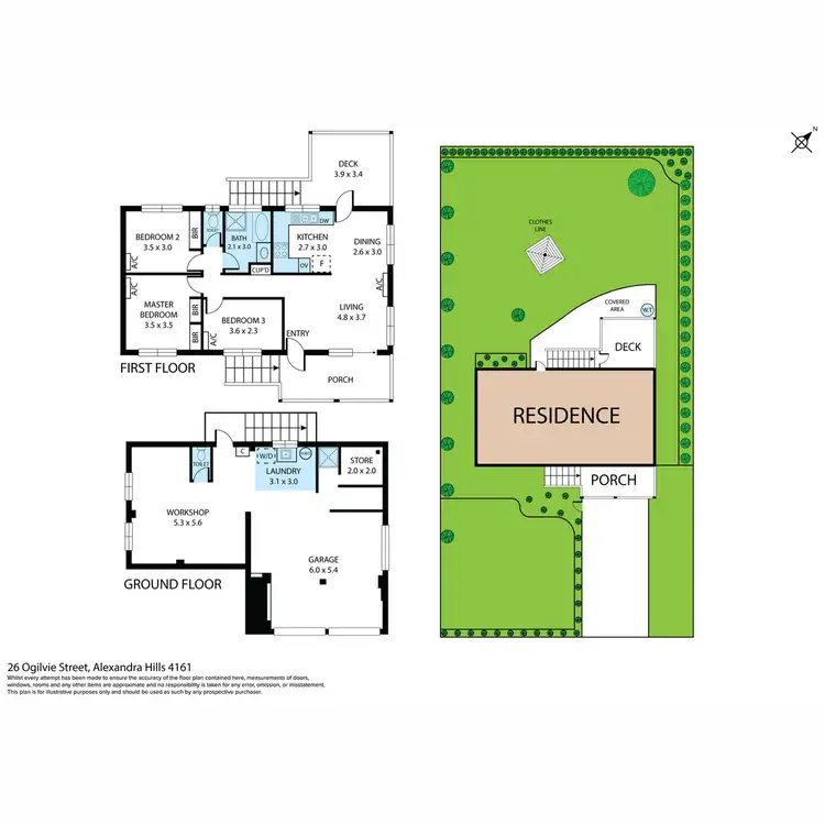 Floorplan of Homely house listing, 4/6-6A Ogilvie Street, Alexandra Hills QLD 4161