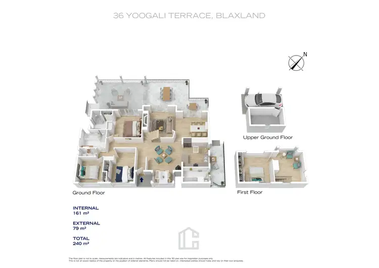 Floorplan of Homely house listing, 36 Yoogali Terrace, Blaxland NSW 2774