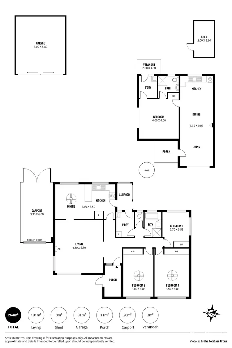 Floorplan of Homely house listing, 413 Esplanade, Moana SA 5169