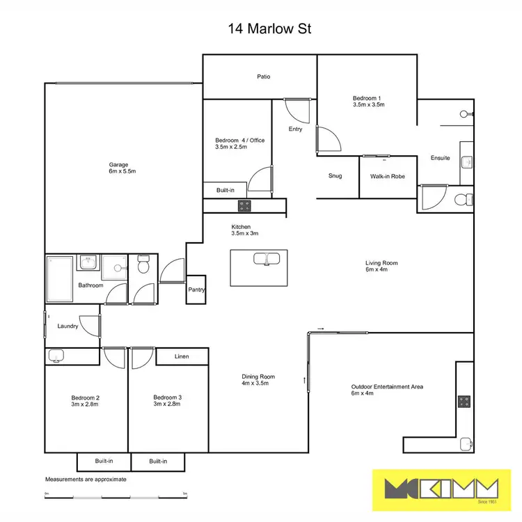 Floorplan of Homely house listing, 14 Marlow Street, Grafton NSW 2460