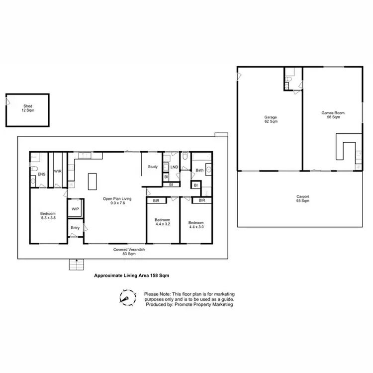 Floorplan of Homely house listing, 54 Lawitta Road, Lawitta TAS 7140