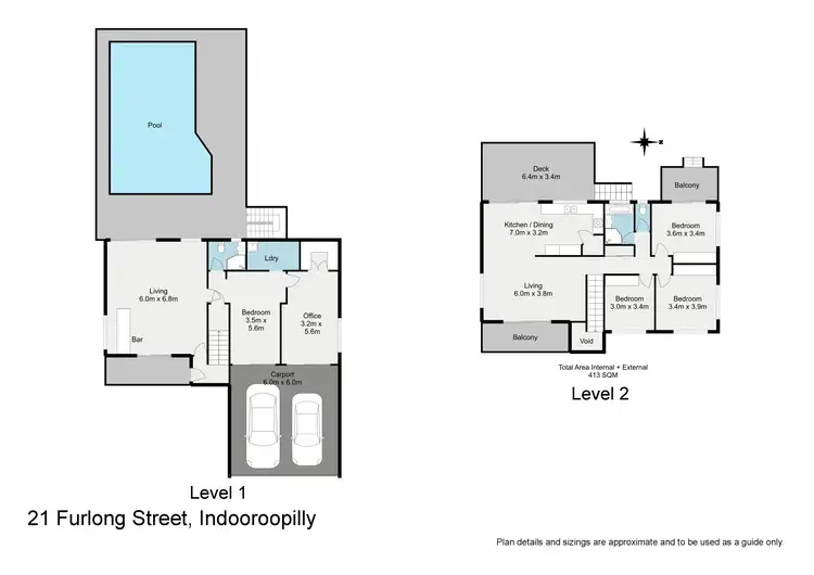 Floorplan of Homely house listing, 21 Furlong Street, Indooroopilly QLD 4068