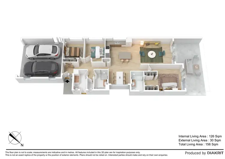 Floorplan of Homely unit listing, 24/15 Dunes Court, Peregian Springs QLD 4573