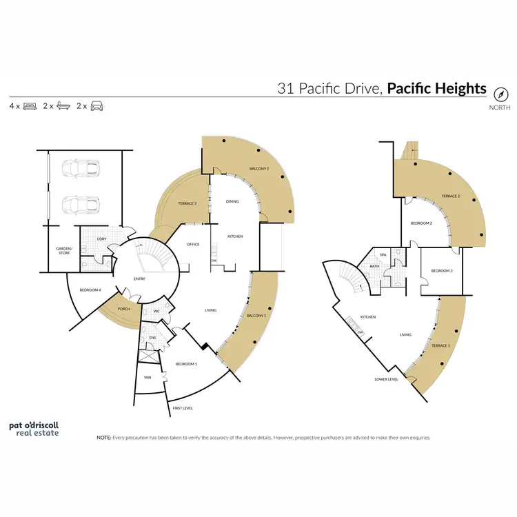 Floorplan of Homely house listing, 31 Pacific Drive, Pacific Heights QLD 4703