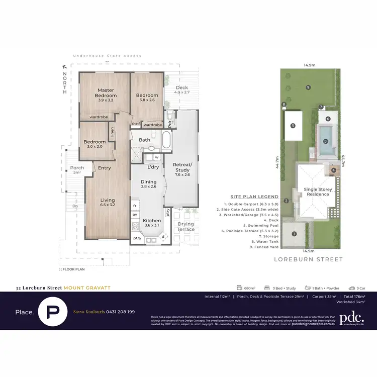 Floorplan of Homely house listing, 32 Loreburn Street, Mount Gravatt QLD 4122