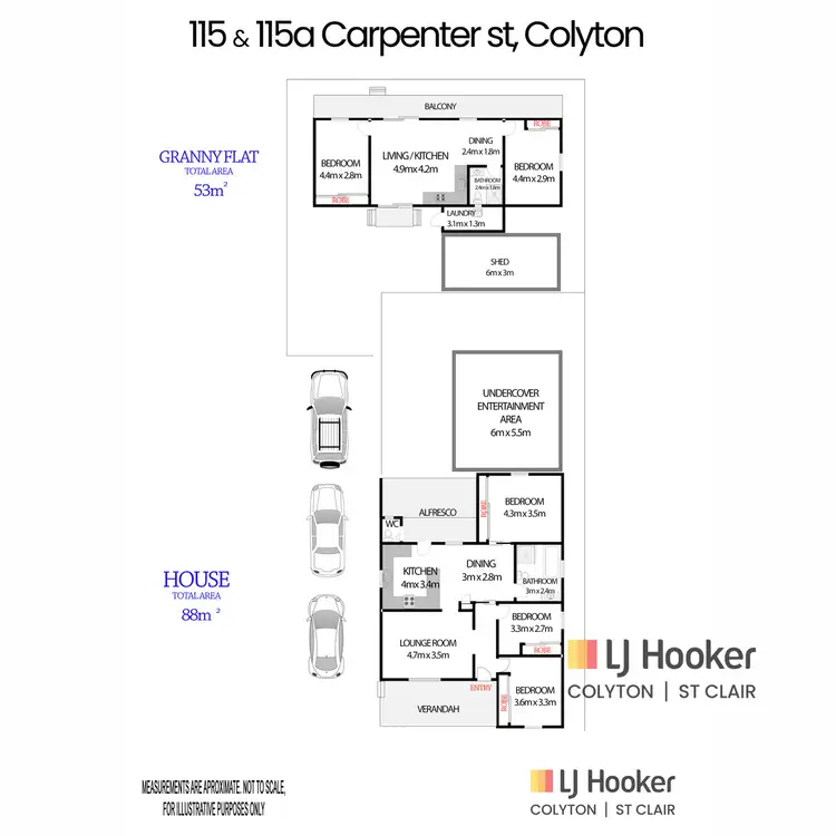 Floorplan of Homely house listing, 115 Carpenter Street, Colyton NSW 2760