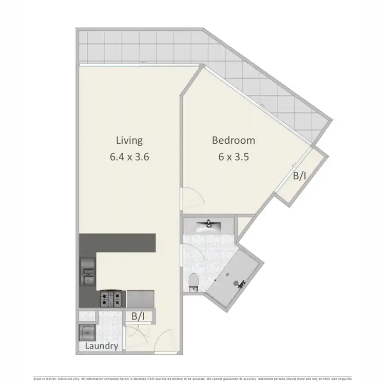 Floorplan of Homely apartment listing, 902/32 Leichhardt Street, Spring Hill QLD 4000