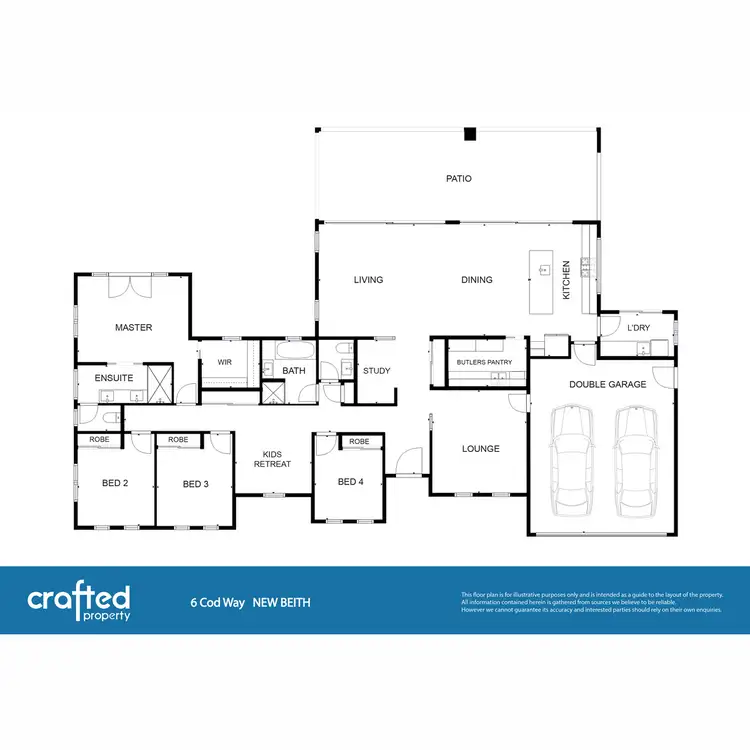 Floorplan of Homely house listing, 6 Cod Way, New Beith QLD 4124