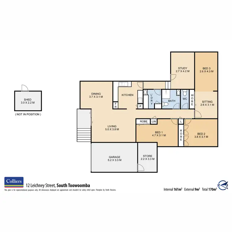 Floorplan of Homely house listing, 12 Leichney Street, South Toowoomba QLD 4350