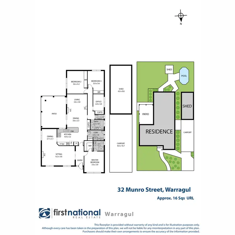 Floorplan of Homely house listing, 32 Munro Street, Warragul VIC 3820
