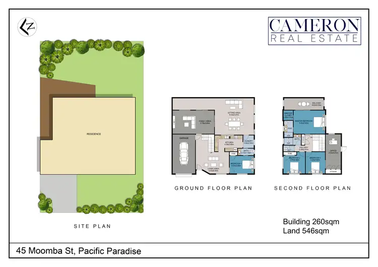 Floorplan of Homely house listing, 45 Moomba Street, Pacific Paradise QLD 4564