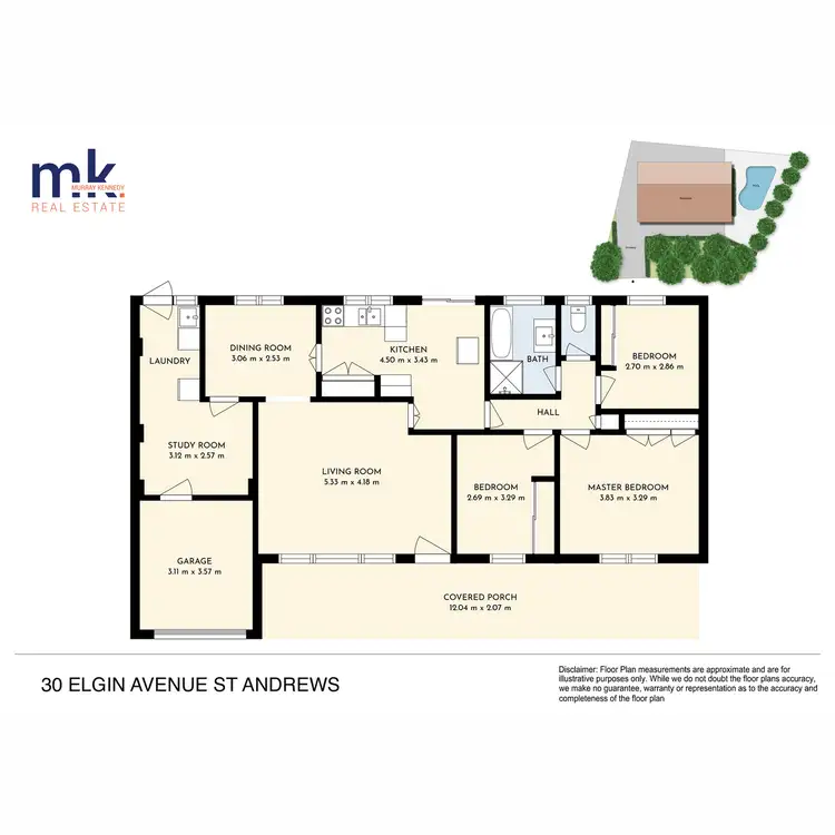 Floorplan of Homely house listing, 30 Elgin Avenue, St Andrews NSW 2566