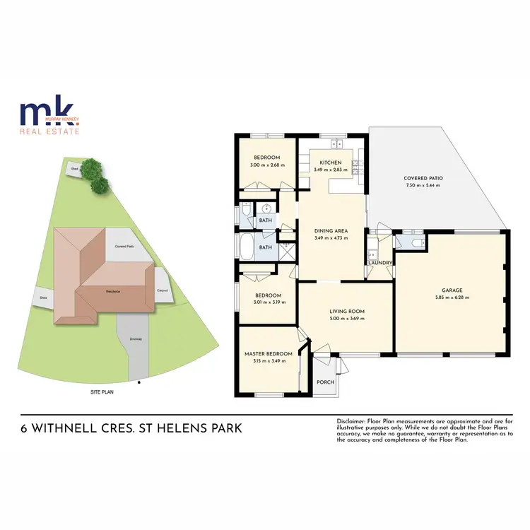 Floorplan of Homely house listing, 6 Withnell Crescent, St Helens Park NSW 2560