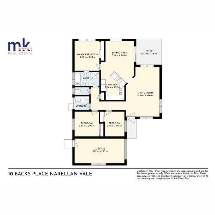 Floorplan of Homely house listing, 10 Backs Place, Narellan Vale NSW 2567