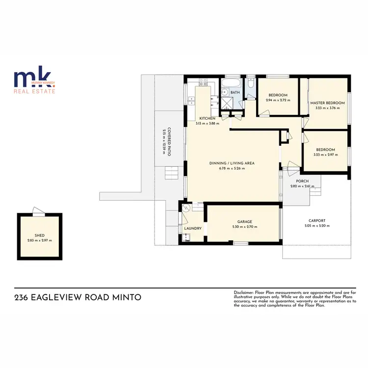 Floorplan of Homely house listing, 236 Eagleview Road, Minto NSW 2566