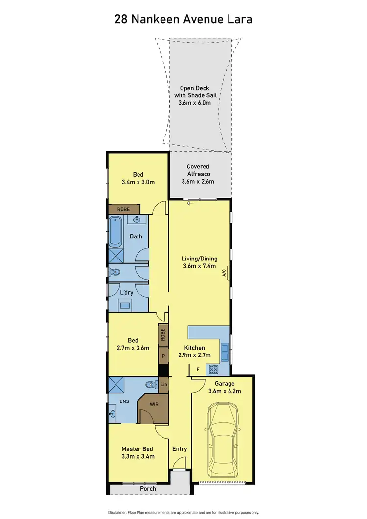 Floorplan of Homely house listing, 28 Nankeen Avenue, Lara VIC 3212