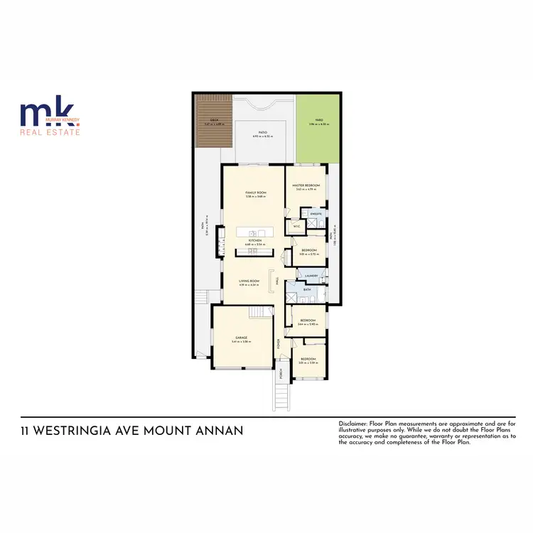 Floorplan of Homely house listing, 11 Westringia Avenue, Mount Annan NSW 2567