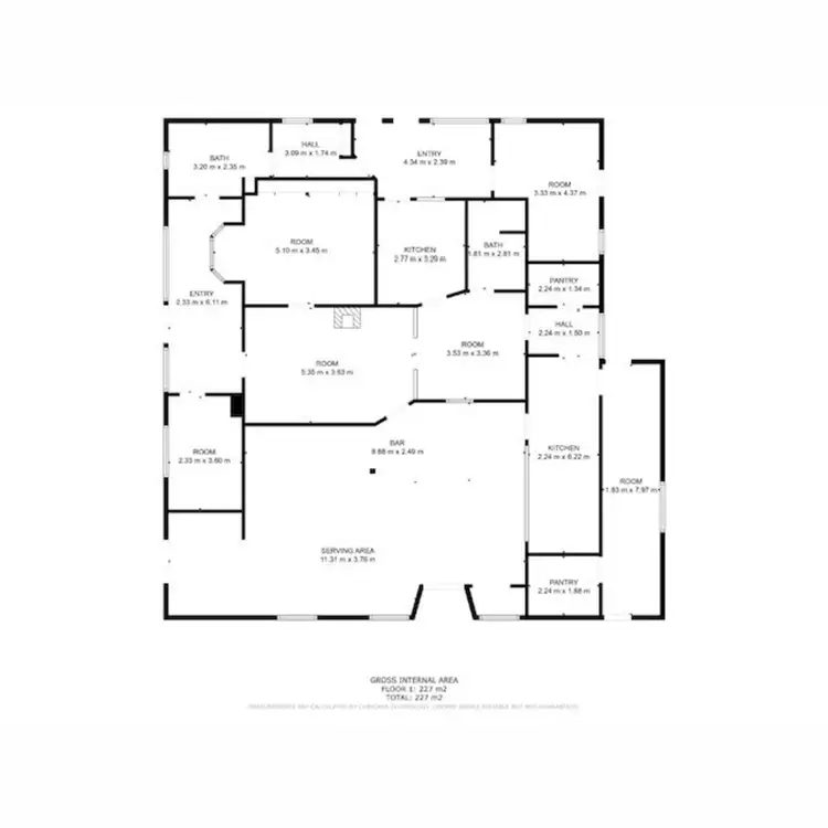 Floorplan of Homely house listing, 827 Gatton Clifton Road, Ma Ma Creek QLD 4347