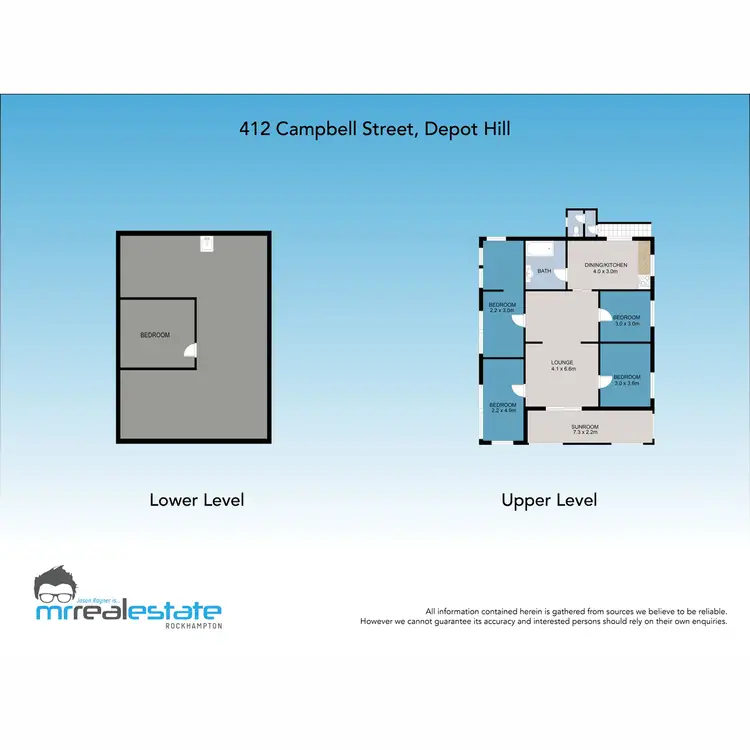Floorplan of Homely house listing, 412 Campbell Street, Depot Hill QLD 4700