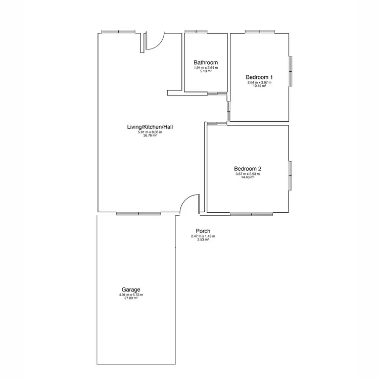 Floorplan of Homely unit listing, 4/4 Kate Street, East Mackay QLD 4740