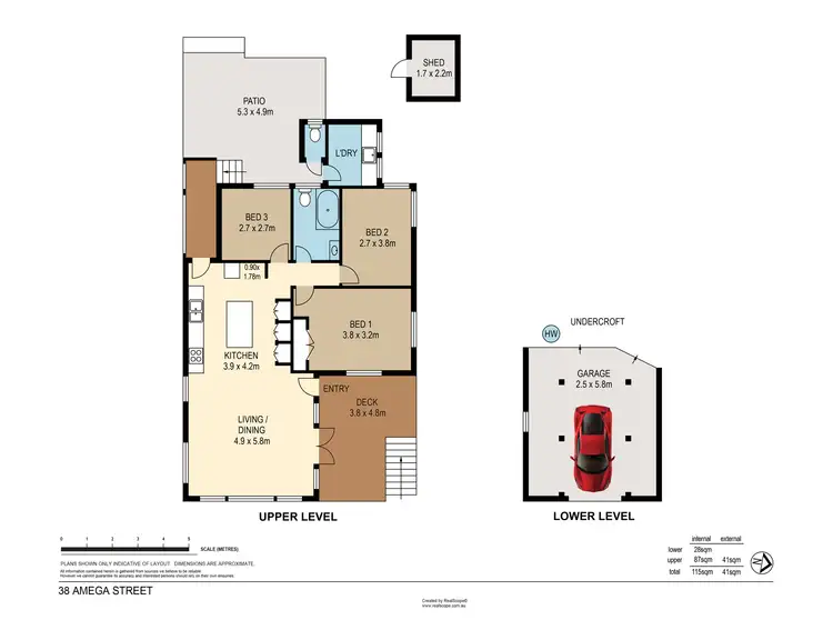 Floorplan of Homely house listing, 38 Amega Street, Mount Gravatt East QLD 4122