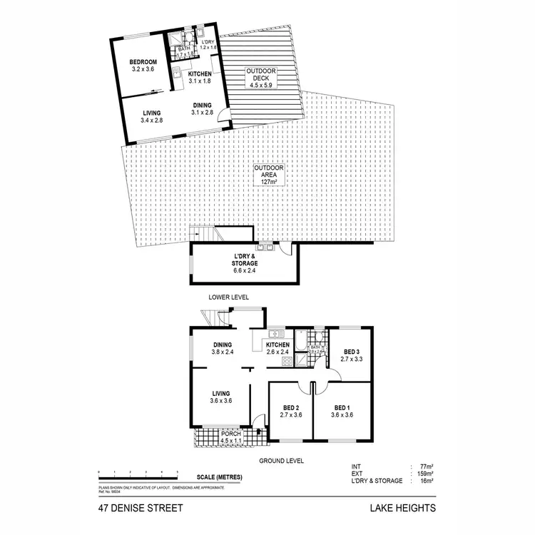 Floorplan of Homely house listing, 47 Denise Street, Lake Heights NSW 2502
