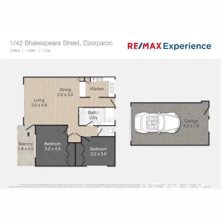 Floorplan of Homely apartment listing, 1/42 Shakespeare Street, Coorparoo QLD 4151