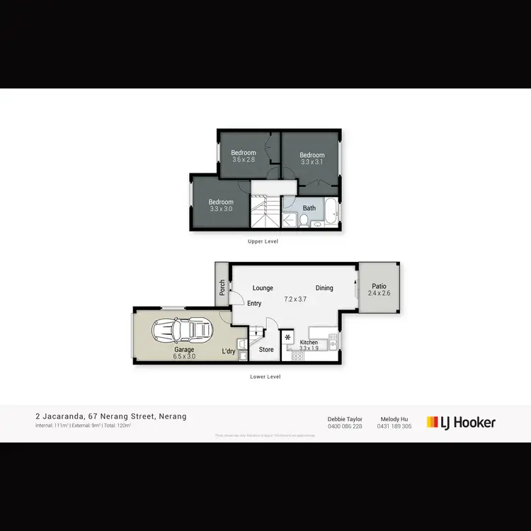 Floorplan of Homely unit listing, 2 Jacaranda 67 Nerang Street, Nerang QLD 4211