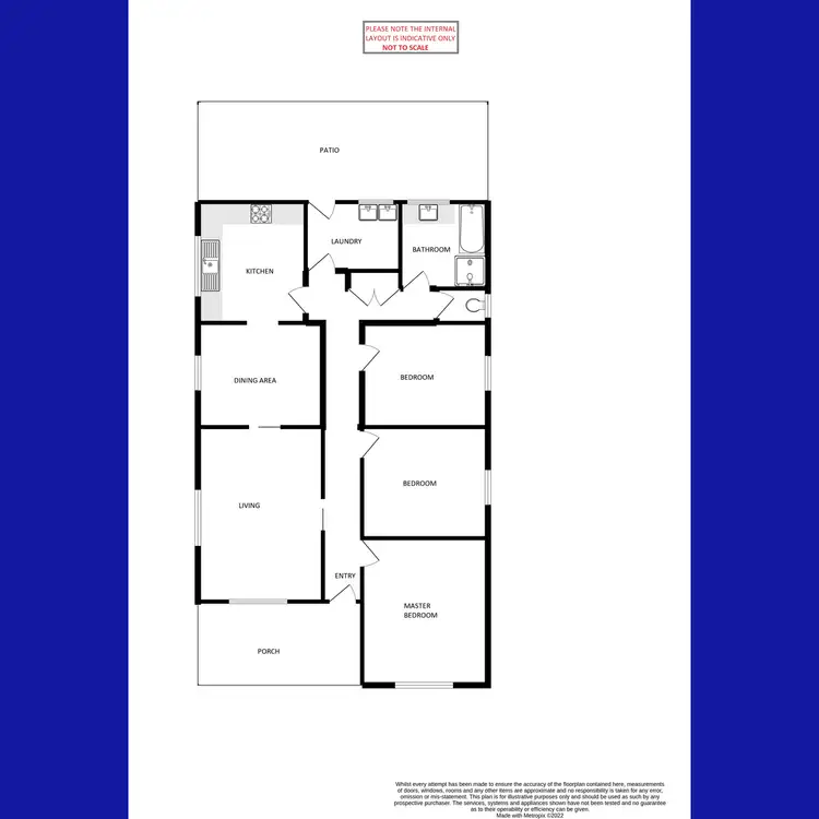 Floorplan of Homely house listing, 224 Fisher Street, Cloverdale WA 6105