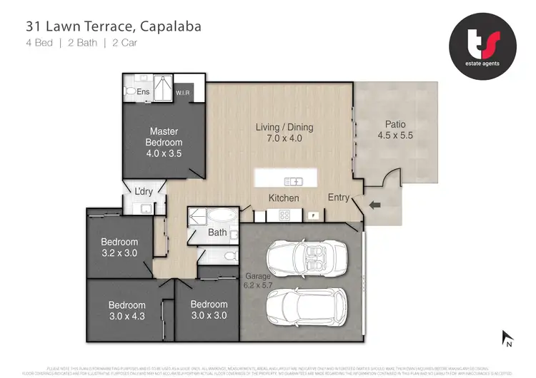 Floorplan of Homely house listing, 31 Lawn Terrace, Capalaba QLD 4157