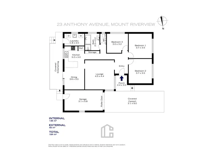 Floorplan of Homely house listing, 23 Anthony Avenue, Mount Riverview NSW 2774