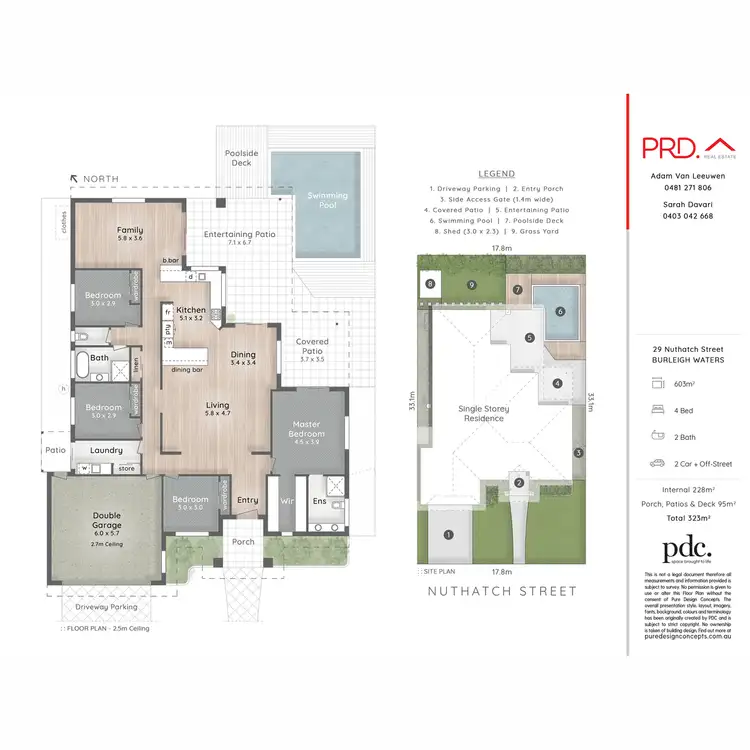 Floorplan of Homely house listing, 29 Nuthatch Street, Burleigh Waters QLD 4220