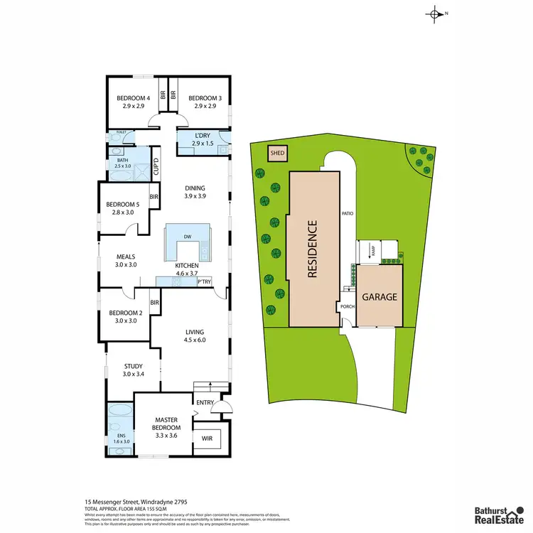 Floorplan of Homely house listing, 15 Messenger Street, Windradyne NSW 2795