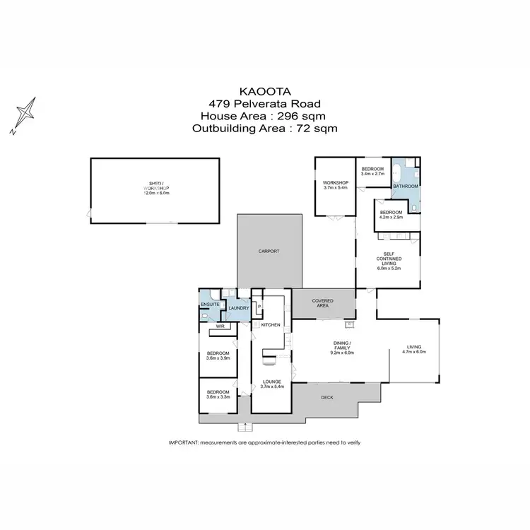 Floorplan of Homely house listing, 479 Pelverata Road, Kaoota TAS 7150