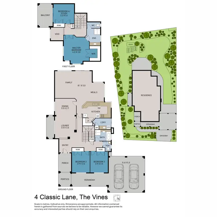Floorplan of Homely house listing, 4 Classic Lane, The Vines WA 6069