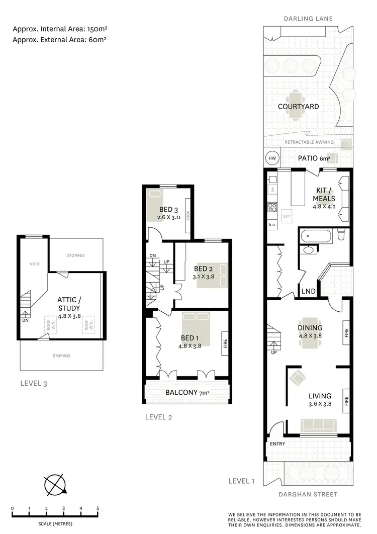Floorplan of Homely terrace listing, 30 Darghan Street, Glebe NSW 2037