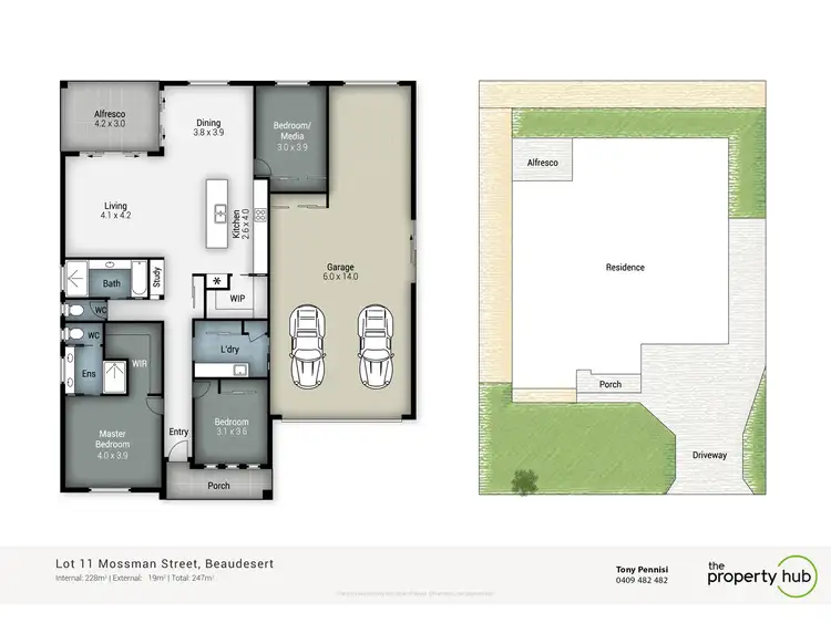 Floorplan of Homely house listing, 11 Mossman Street, Beaudesert QLD 4285